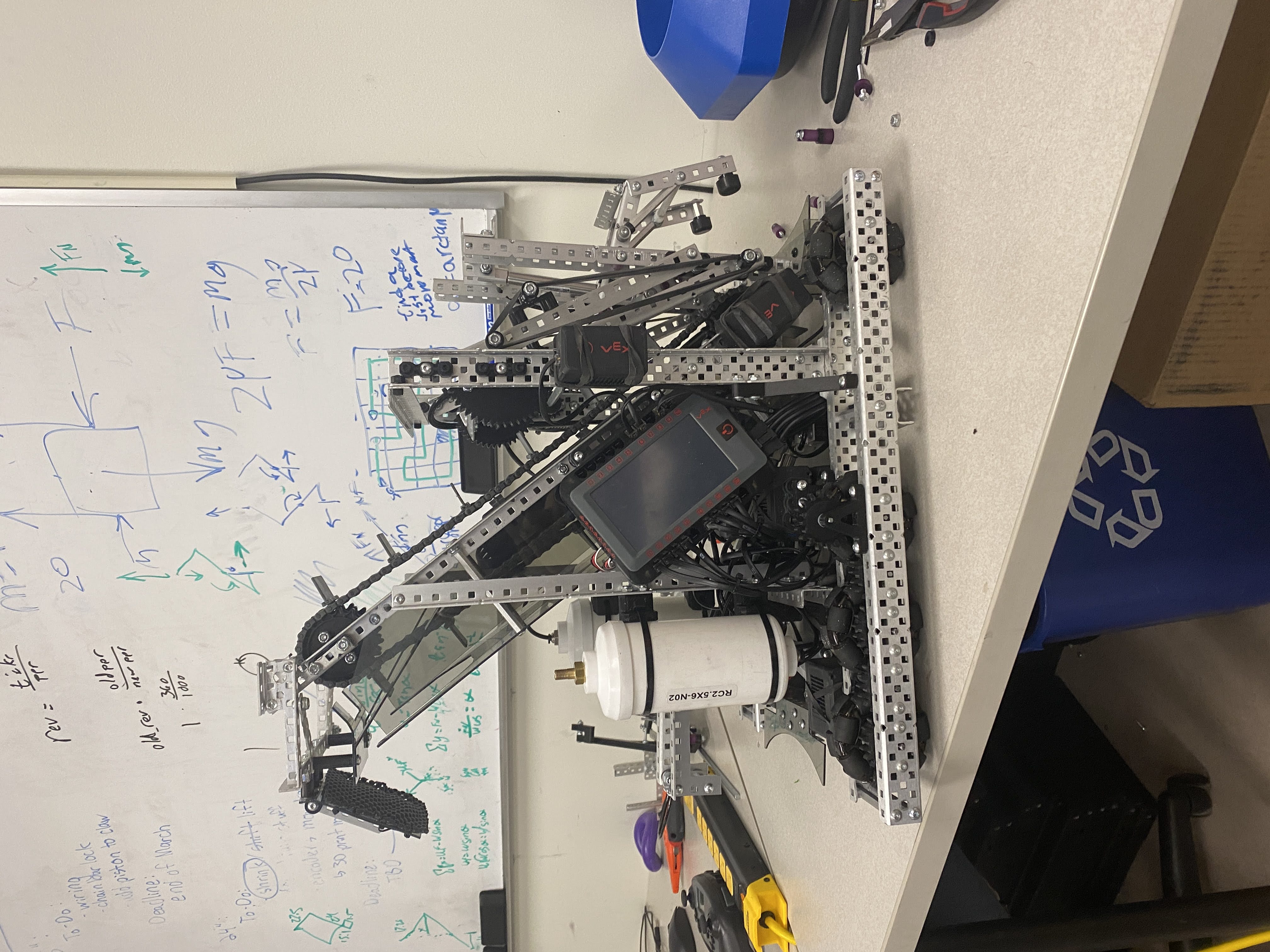 2021-2022 Tipping Point robot assembly